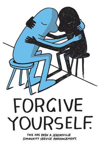 Forgive yourself Giclée (Art Print) by Jeremyville | Trampt Library