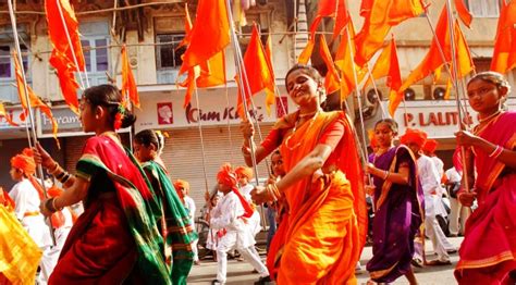 Featuring the vibrant culture of Maharashtra | Gudi padwa, Celebrities ...