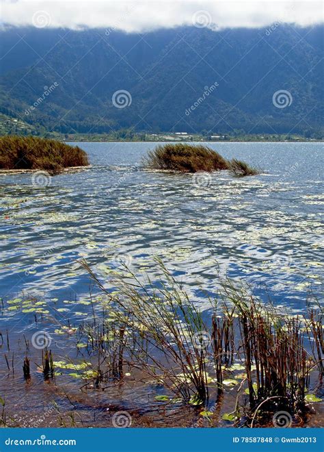 Ulun Danu Beratan Temple and Lake Bratan or Beratan in Bedugul, Bali ...