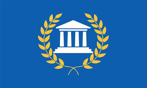 Pagan Greece (In honor of the Ancient Greek Gods) Flag : vexillology