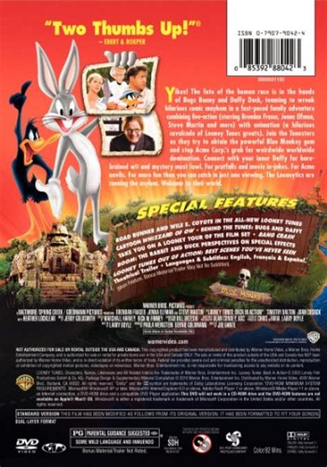 Pre-owned - Looney Tunes Back in Action (DVD) - Walmart.com