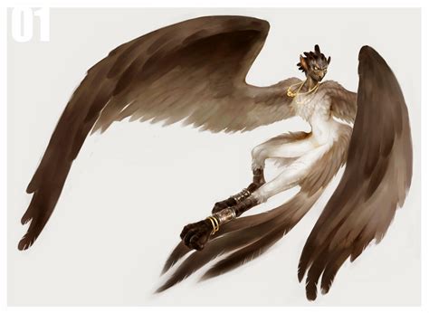 01 Harpy by wood-illustration on DeviantArt