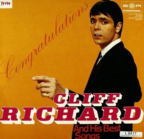 Cliff Richard. Congratulations – Bertelsmann Vinyl Collection