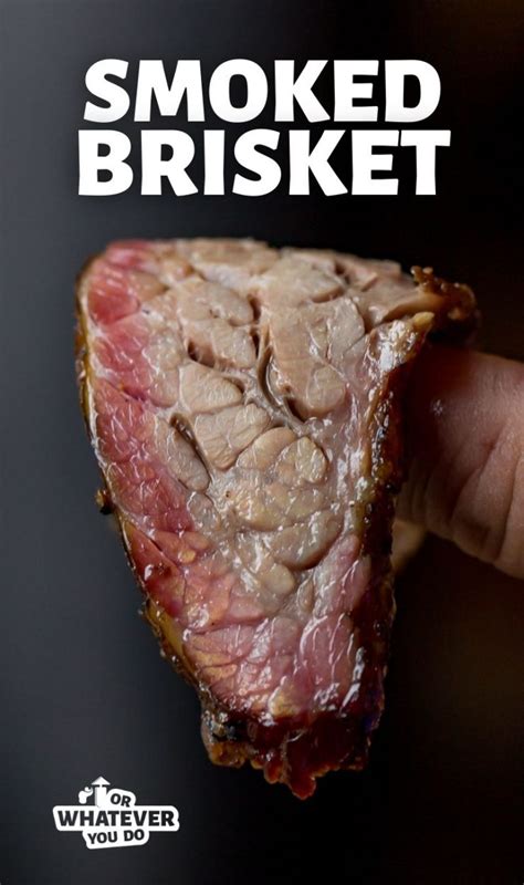 Traeger Smoked Brisket - Tender beef brisket recipe