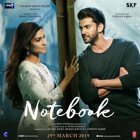 Official trailer of Notebook is out, Pranutan Bahl and Zaheer Iqbal look amazing.