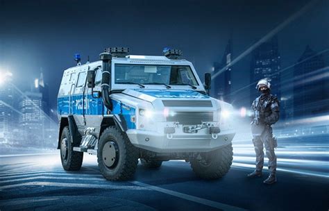 Berlin Police Received a Survivor R Special Operations Vehicle of ...