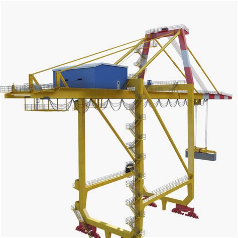 container crane 3d model