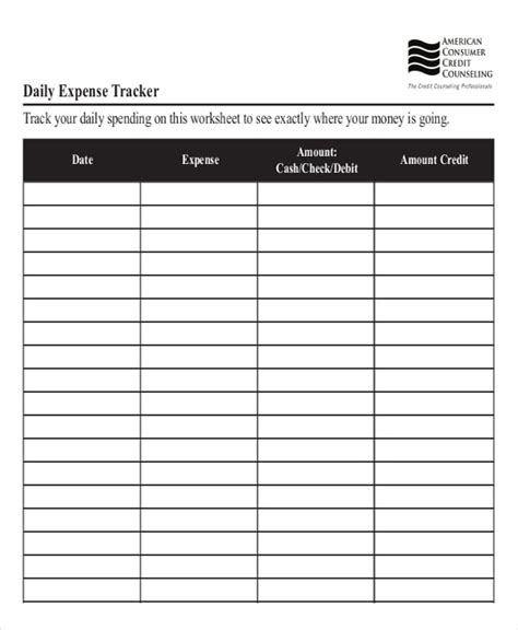 Tax Return Expenses Template For Your Needs