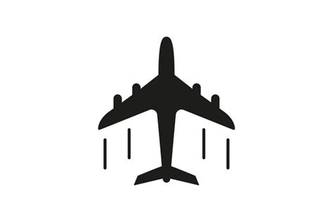 Plane Icon. Airplane Symbol.