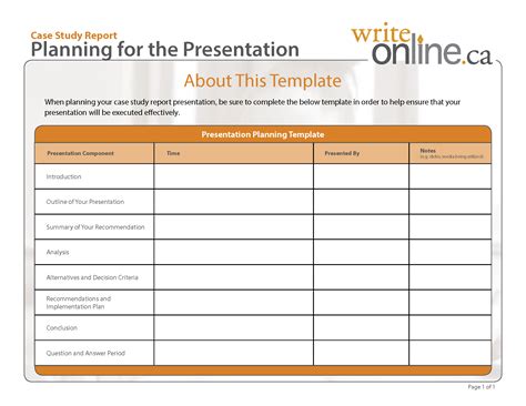 Write Online: Case Study Report Writing Guide - Resources