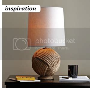 Bee Domestic: West Elm Inspired DIY Part 2: Rope Lamps