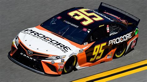 95 Christopher Bell Procore Toyota | Nascar race cars, Nascar cars, Nascar