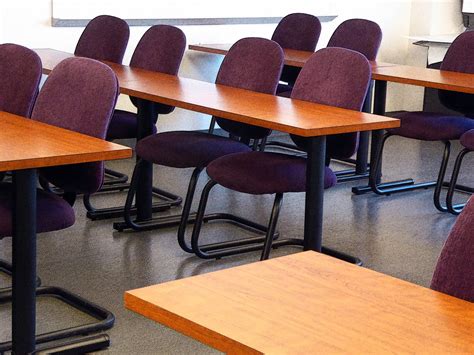 Classroom Tables And Chairs Free Stock Photo - Public Domain Pictures