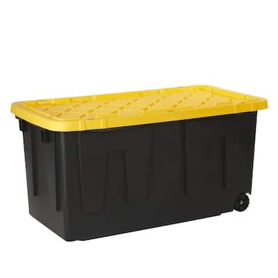 Black/Yellow - Storage Containers - Storage & Organization - The Home Depot