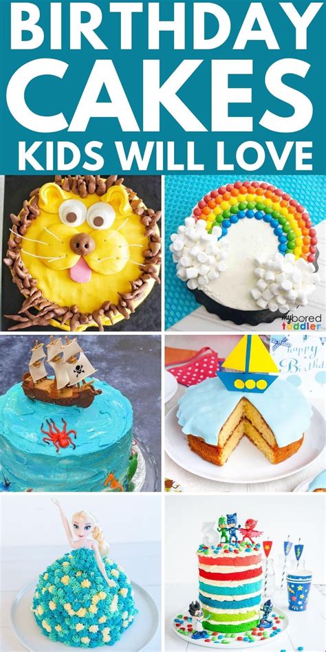 Awesome birthday cake ideas for kids – Artofit