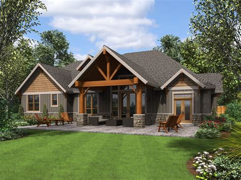 Craftsman Style House Plan - 4 Beds 4 Baths 3382 Sq/Ft Plan #48-681 - Houseplans.com