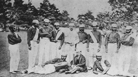 Australia's first international cricket team found fame in the UK. At ...