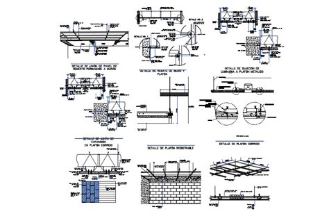 Suspended Ceiling Detail Cad