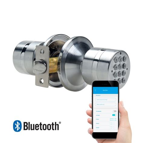 TurboLock Weatherproof Electronic Smart Bluetooth Keyless Door Lock ...