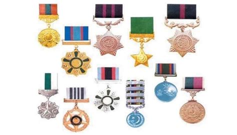 Announcement of military awards for officers and men of Pakistan Army ...