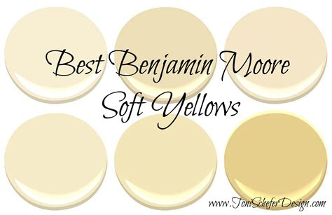 Best Benjamin Moore Soft Yellows