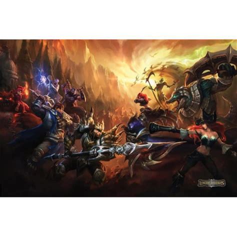 Poster Import XPSFX1096 League of Legends Video Game Poster Print, 24 x ...