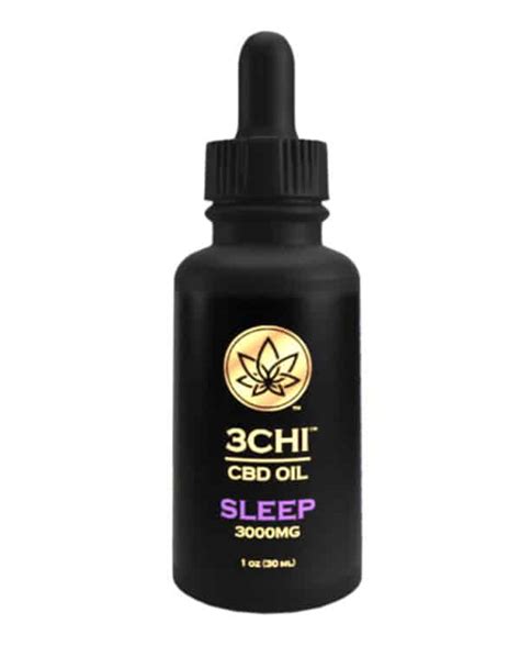 Sleep CBD Oil | Broad Spectrum Hemp Oil | 3Chi CBD