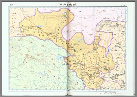 东汉 凉州刺史部历史地图-历史地图网