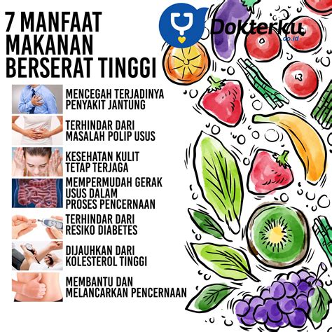 7-Manfaat-Makanan-Berserat-Tinggi - DOKTERKU.co.id