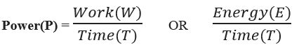 Equations For Power