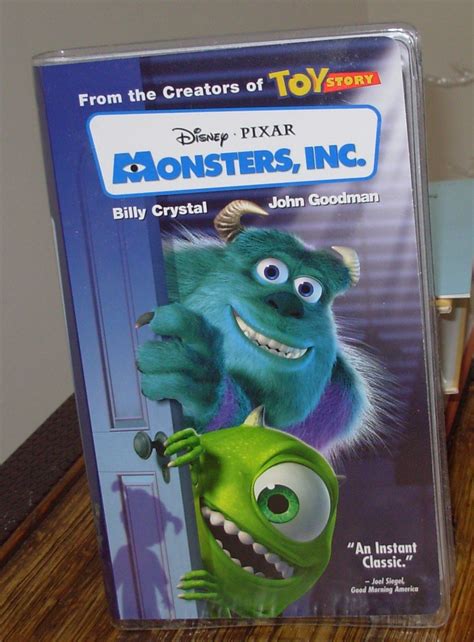 MONSTERS INC FROM PIXAR VHS ANIMATED KIDS COMEDY (B52)