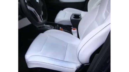 Wonder How Tesla's Ultra White Seats Hold Up After 25,000 Miles?