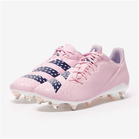 adidas Malice SG - Pink Navy - Mens Boots | Pro:Direct Rugby