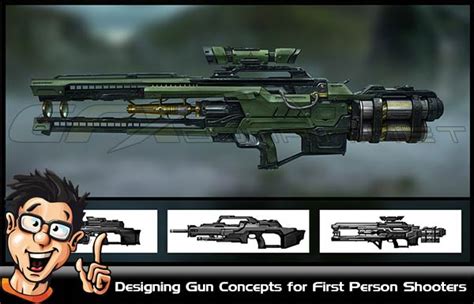 Digital-Tutors – Designing Gun Concepts for First Person Shooters in ...