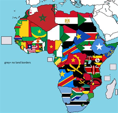 Countries Of Africa Flags