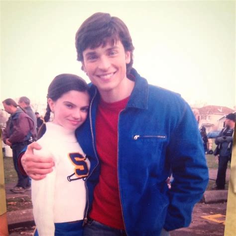 Smallville behind the scenes | Smallville, Superman wonder woman, Tom ...