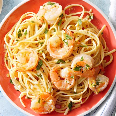 Garlic-Lemon Shrimp Linguine | Recipe Cart