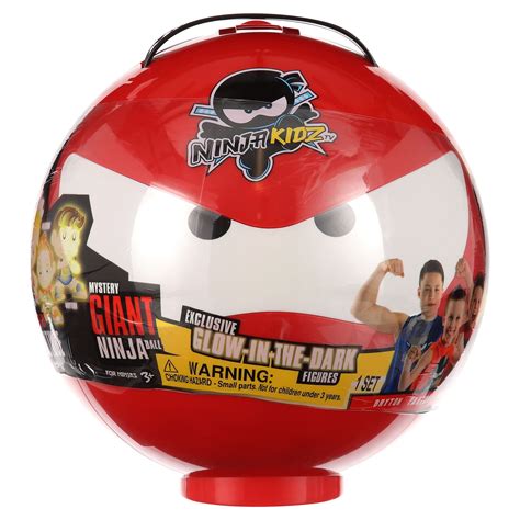 Ninja Kidz TV Mystery Giant Ball Toys & Games Action Figure Set, 26 Pieces - Walmart.com