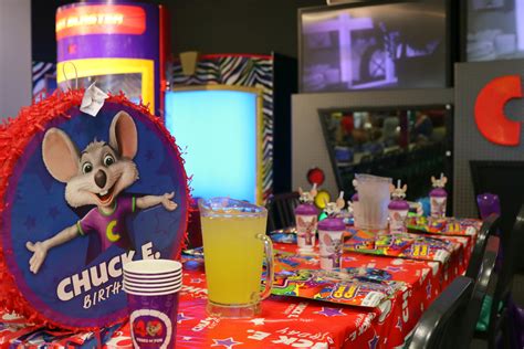 Chuck E Cheese Birthday Party