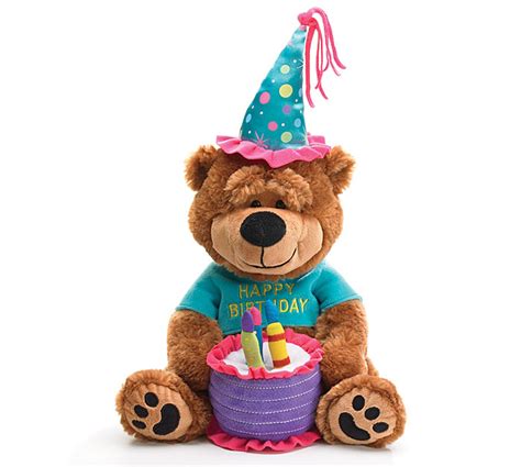 Singing Happy Birthday Bear - Confection Collection