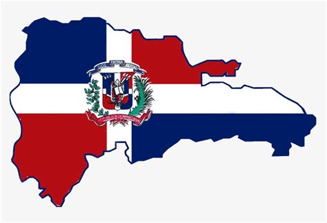 Popular - Dominican Republic Map Flag Transparent PNG - 771x480 - Free Download on NicePNG