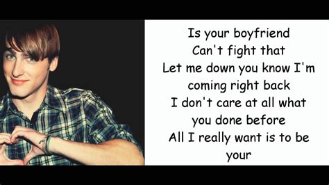 Big Time Rush - Boyfriend [ Lyrics ] - YouTube