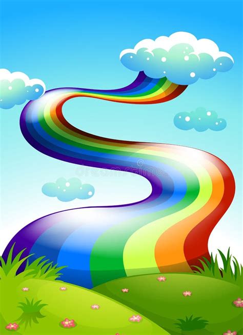 A Rainbow In The Clear Blue Sky Royalty Free Stock Images - Image: 36748869