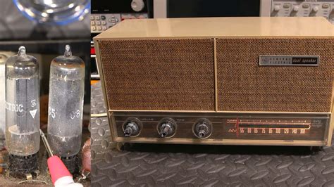 Busted Sixties Vacuum Tube Radio Sings Once more | Venzux