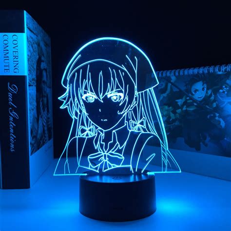 Manga OreGairu LED Night Light for Bedroom Decor Nightlight Birthday Gift Anime Gadget Table ...