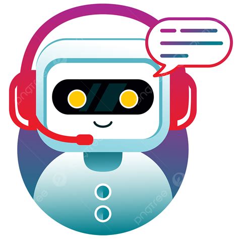 Smart Chatbot Cartoon Clipart, Chatbot, Cartoon, Intelligent PNG and ...