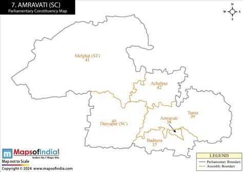 Amravati Election Result 2024 - Parliamentary Constituency Map and ...