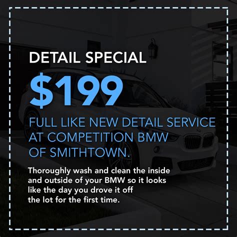 BMW Service Specials | Competition BMW of Smithtown | Long Island, NY