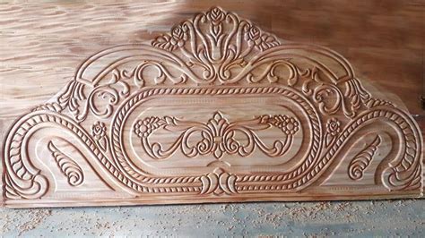 Most Wonderful Wooden Bed Design with CNC Router Machine || Amazing Bed ...