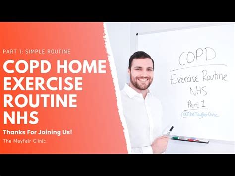 COPD Home Exercise Routine: Part 1 | For over 70+ - YouTube | Home exercise routines, Workout ...